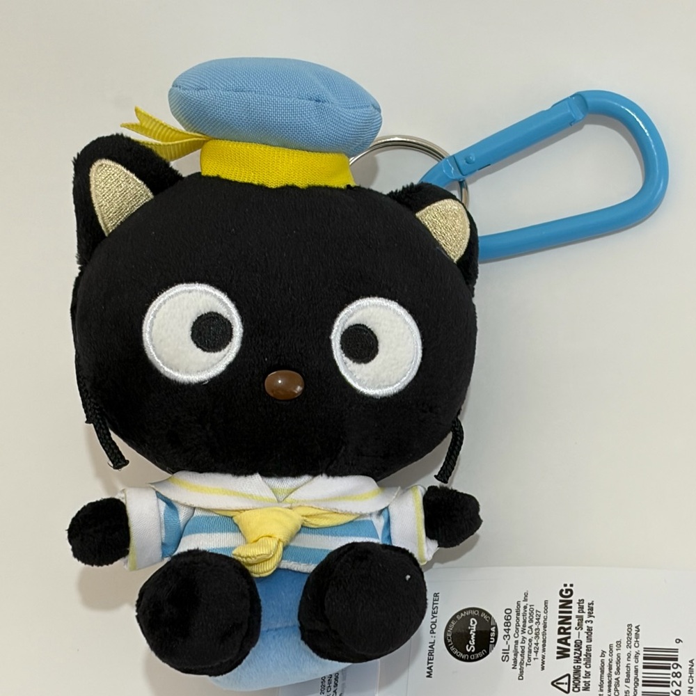 Sanrio Chococat Sailor Plush Keychain/Charm